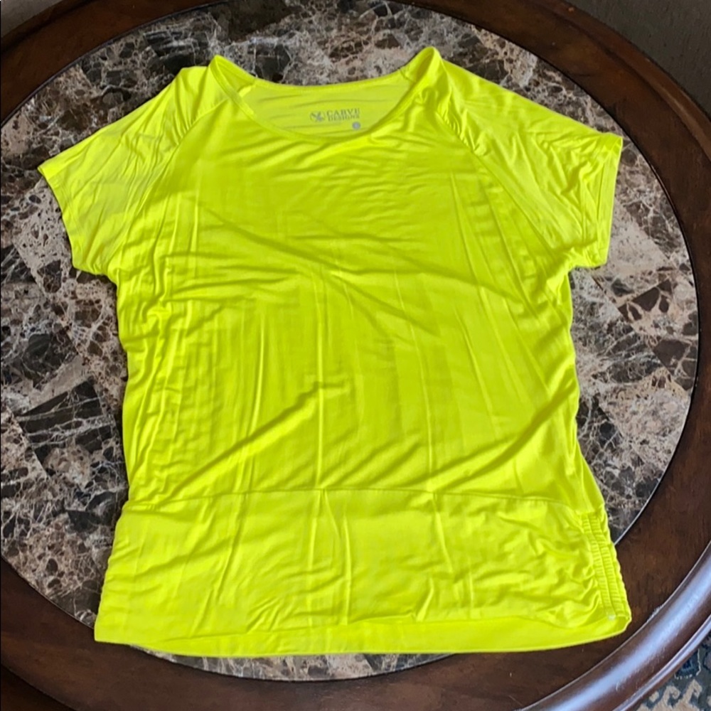 neon yellow t shirt